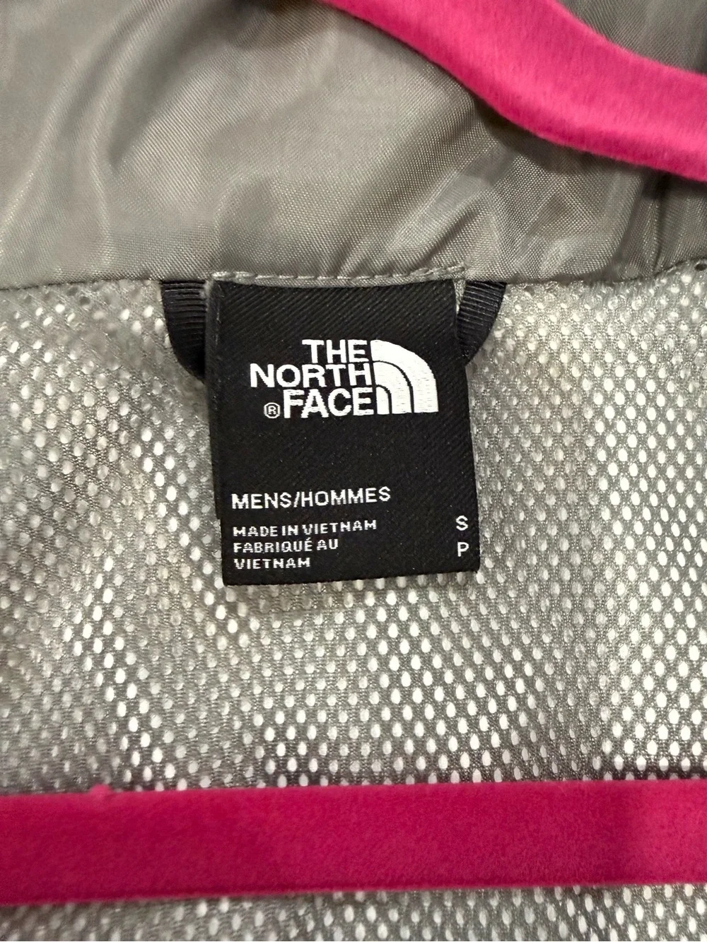 The North Face Men's Hooded Windbreaker - Charcoal Gray